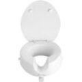 Wenko - Premium WC-Sitz Secura, mit Easy-Close Absenkautomatik, Weiß, Duroplast weiß, Polyethylen weiß - weiß