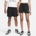 Nike Sportswear Club Fleece Shorts mit mittelhohem Bund für Damen - Schwarz