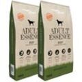 Vidaxl - Trockenfutter für Hunde Adult Essence Beef 2 Stk. 30 kg