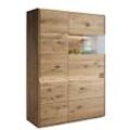 Highboard "Bassano" - Holzart: Wildeiche