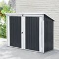 Mülltonnenbox basura l Größe 1x 240L + 2x 120L Mülltonnenbox Mülltonnenerweiterung Mülltonnenaufbewahrung Aufbewahrungsbox - Home Deluxe