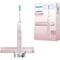 Elektrische Zahnbürste PHILIPS SONICARE "DiamondClean 9000 Special Edition HX9911" Elektrozahnbürsten rosa (rosa-weiß) mit integriertem Drucksensor, 4 Putzprogramme und 3 Intensitätsstufen