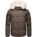 Winterjacke STONE HARBOUR "Halvaar" Gr. XXL (56), grau Herren Jacken stylischer Winterparka mit abnehmbarer Kapuze