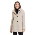 Wolljacke GIL BRET Gr. 48, beige (pine camel) Damen Jacken aus Teddyfell und mit Kapuze