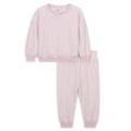 Nike Essentials 2-teiliges Fleece-Rundhalsshirt-Set (Babys, 12–24 M) - Pink