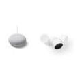 Google Nest Cam mit Flutlicht (Outdoor, mit Kabel) + Google Nest Mini