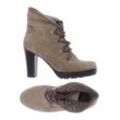 Tamaris Damen Stiefelette, beige, Gr. 38