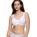 Minimizer-BH TRIUMPH "Modern Finesse W01" Gr. 90, Cup E, weiß Damen BHs Cup C-G, mit nahtlos vorgeformten Cups, Basic Dessous