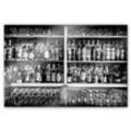 Küchenrückwand WALL-ART "Klassische Bar Spritzschutz" Spritzschutzwände Gr. B/H: 100cmx70cm, bunt Herd Waschbecken Wandschutz