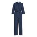 Jumpsuit B.YOUNG "Jumpsuit BYMMMIDDE JUMPSUIT -" Gr. 34, blau (navy pinstripe mix) Damen Overalls