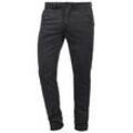 Chinohose BLEND "Chinohose BHPerrini", Herren, Gr. 31, Länge 30, grau (ebony grau), Web, Obermaterial: 98% Baumwolle CO. 2% Elasthan EL., casual, slim fit lang, Hosen