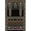 Garderobenleiste QUEENCE "Orientalisch" Garderobenhalter Gr. B/H/T: 80cm x 120cm x 5cm, bunt mit 6 Haken, 80 x 120 cm