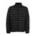 Steppjacke BLEND "Steppjacke BHNils", Herren, Gr. XL, schwarz, Obermaterial: 100% Nylon NY., casual, regular fit normal, Jacken