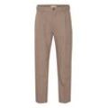 Stoffhose CASUAL FRIDAY "Stoffhose CFMARC 0179 ´wollen´pants" Gr. 30, Länge 32, beige (silber mink melange), Herren, Obermaterial: 88% Polyester PES. 8% Viskose LENZING ECOVERO CV LenzEcov. 4% Elasthan EL., Hosen