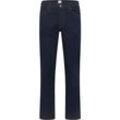 Straight-Jeans MUSTANG "Style Tramper Straight" Gr. 33, Länge 36, blau (940 dunkelblau) Herren Jeans