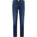 Straight-Jeans MUSTANG "Style Michigan Straight" Gr. 32, Länge 36, blau (983 dunkelblau) Herren Jeans