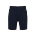 Chinoshorts CASUAL FRIDAY "Chinoshorts CFCarsten", Herren, Gr. M, N-Gr, blau (schwarz navy), Obermaterial: 65% Polyester PES. 32% Viskose LENZING ECOVERO CV LenzEcov. 3% Elasthan EL., casual, slim fit mini, Hosen