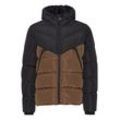 Steppjacke BLEND "Steppjacke BHOuterwear", Herren, Gr. L, braun (schwarz earth), Obermaterial: 100% Polyester PES., casual, regular fit, Jacken