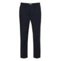 Stoffhose CASUAL FRIDAY "Stoffhose CFMarc" Gr. 30, Länge 34, blau (schwarz navy), Herren, Obermaterial: 62% Polyester PES. 34% Viskose LENZING ECOVERO CV LenzEcov. 4% Elasthan EL., Hosen