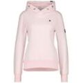 Kapuzensweatshirt ALIFE & KICKIN "Damen SarinaAK A" Gr. L, quiet quartz melange, Damen, 50% Baumwolle 50% Polyester, Sweatshirts, Hoodie Kapuzenpullover, Sweatshirt mit Kapuze und Kängurutasche