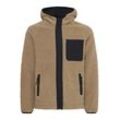 Kapuzensweatjacke INDICODE "Hoodie IDTrod" Gr. M, gelb (cornstalk), Herren, Obermaterial: 100% Polyester COOLMAX PES(Coolmax)., Sweatjacken