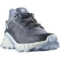 Trailrunningschuh SALOMON "SUPERCROSS 4" Gr. 41, grau (anthrazit), Synthetik, Textil, Schuhe, Trailrunningschuhe