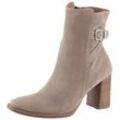 Stiefelette PAUL GREEN Gr. 39, beige Damen Schuhe Abendschuh, Businessstiefelette, Festtagsschuh, Innenreißverschluss