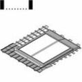 Viessmann Befestigungssatz Dachintegration für 1 Flachkollektor senkrecht 1-reihige Montage Dachpfanne 20-65° - Z013075