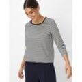 BRAX Damen Sweatpullover Style BONNIE, Blau, Gr. 34