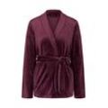 Triumph - Bademantel - Eggplant 0046 - Sensual Velour - Homewear für Frauen