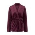 Triumph - Bademantel - Eggplant 0048 - Sensual Velour - Homewear für Frauen