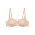 Triumph - Balconette-BH - Beige 090 - Body Make-up Illusion Lace - Unterwäsche für Frauen