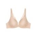 Triumph - Gefütterter Bügel-BH - Beige 090 - Body Make-up Illusion Lace - Unterwäsche für Frauen