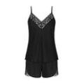 Triumph - Pyjama-Set - Black 0040 - Wild Azalea Florale - Homewear für Frauen