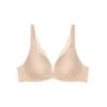 Triumph - Gefütterter Bügel-BH - Beige 070 - Body Make-up Illusion Lace - Unterwäsche für Frauen