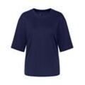 Triumph - Kurzarm Top - Dark blue 0044 - Mix & Match - Homewear für Frauen