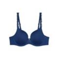 Triumph - Gefütterter Bügel-BH - Dark blue 080 - Wild Azalea Florale - Unterwäsche für Frauen