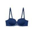 Triumph - Gefütterter Bügel-BH - Dark blue 080 - Wild Azalea Florale - Unterwäsche für Frauen