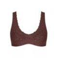 sloggi - Bralette - Eggplant XS - sloggi Zero Feel Lace - Unterwäsche für Frauen