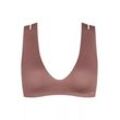 sloggi - Bralette - Rose Brown XS - sloggi Zero Feel Flow - Unterwäsche für Frauen