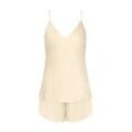 Triumph - Pyjama-Set - Jaune 0044 - Silky Sensuality - Homewear für Frauen