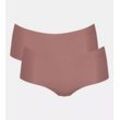 sloggi - Shorty - Rose Brown 000S - sloggi Zero Microfibre - Unterwäsche für Frauen