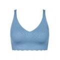 sloggi - Bralette - Cerulean Blue 0XXL - sloggi Zero Feel Bliss - Unterwäsche für Frauen