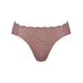 sloggi - Slip mit hohem Beinausschnitt - Rose Brown 000S - sloggi Zero Feel Bliss - Unterwäsche für Frauen