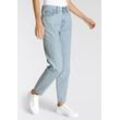 Mom-Jeans LEVI'S "80S MOM JEANS" Gr. 27, Länge 30, blau (don't be frayed), Damen, Obermaterial: 100% Baumwolle, Jeans