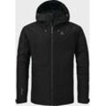 Outdoorjacke SCHÖFFEL "Hiking Ins Jacket Style Wildkar MNS" Gr. 46, schwarz (9990, schwarz), Herren, Oberstoff : 100% Polyester (Membran: Polyurethan) Futter : 100% Polyester Wattierung : 100% Polyester, Jacken