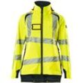 Mascot - Hard Shell Jacke, Damen, leichtem Futter Jacke Gr. m, hi-vis gelb/schwarzblau