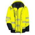 Multifunktions-Warnschutzjacke Motion Tex Viz Plus 7179 neongelb/marineblau Gr. xs