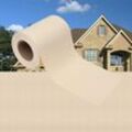 Garten-Sichtschutz pvc 35x0,19 m Creme CFW535504