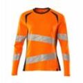 Damen-T-Shirt 19091-771-1418 Gr. xl hi-vis orange/dunkelanthrazit - Mascot